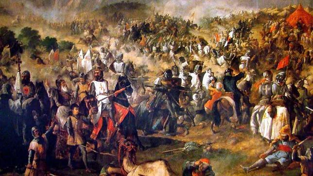La Batalla de Las Navas de Tolosa óleo sobre lienzo de 1864 del pintor español Francisco de Paula