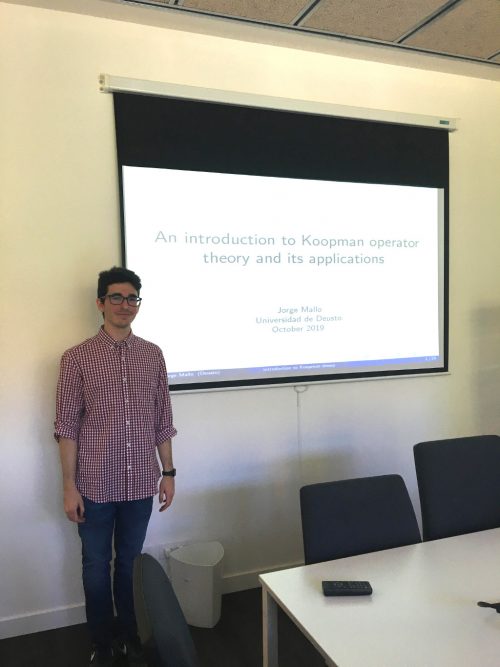 DeustoCCM Seminar: An introduction to Koopman operator theory