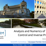 INdNAM workshop: “Analysis and Numerics of Design, Control and Inverse Problems”