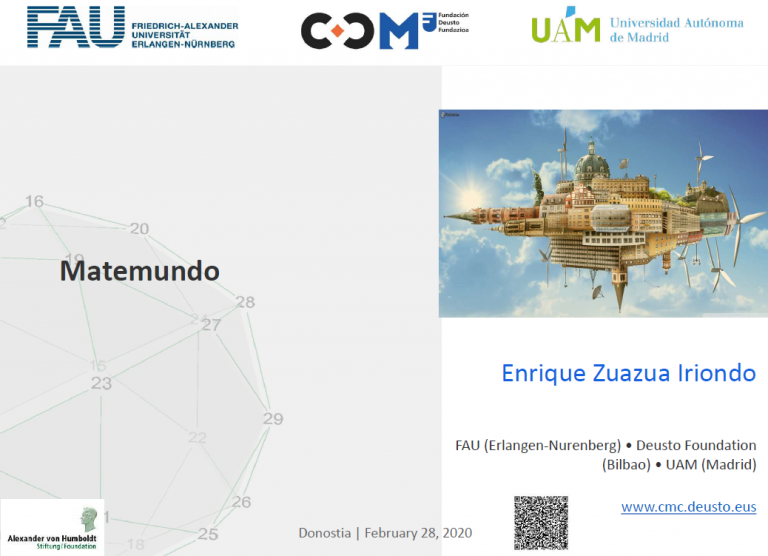 Matemundo, by Enrique Zuazua