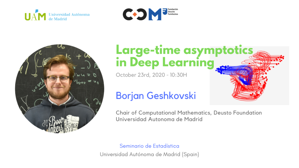 Large-time asymptotics in Deep Learning by Borjan Geshkovski