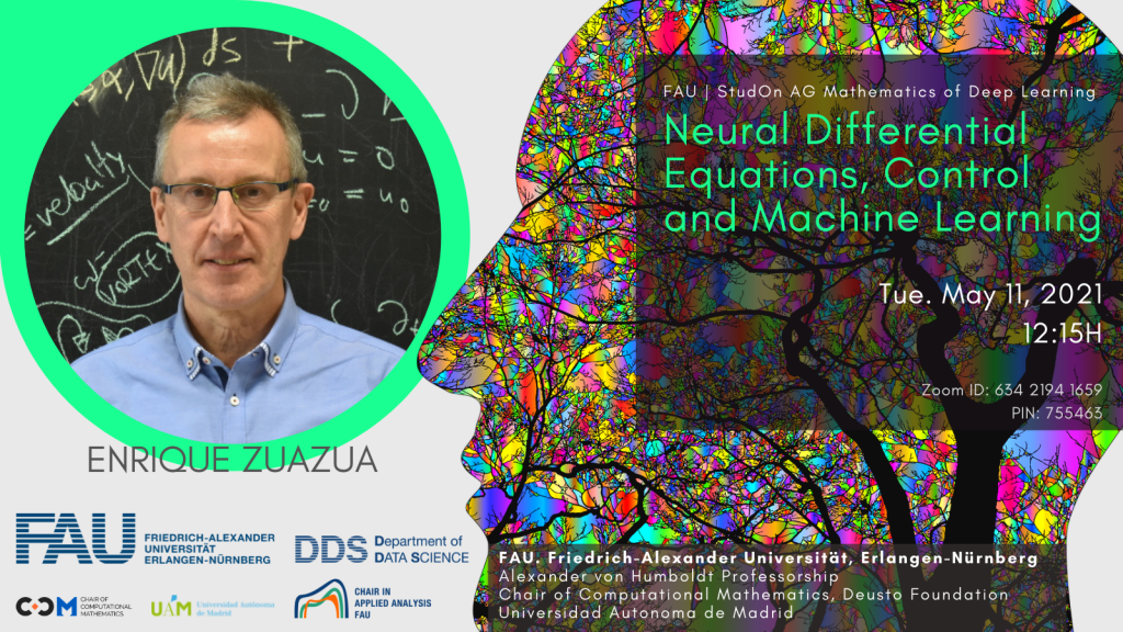 StudOn AG Neural Differential Equations, Control and Machine Learning
