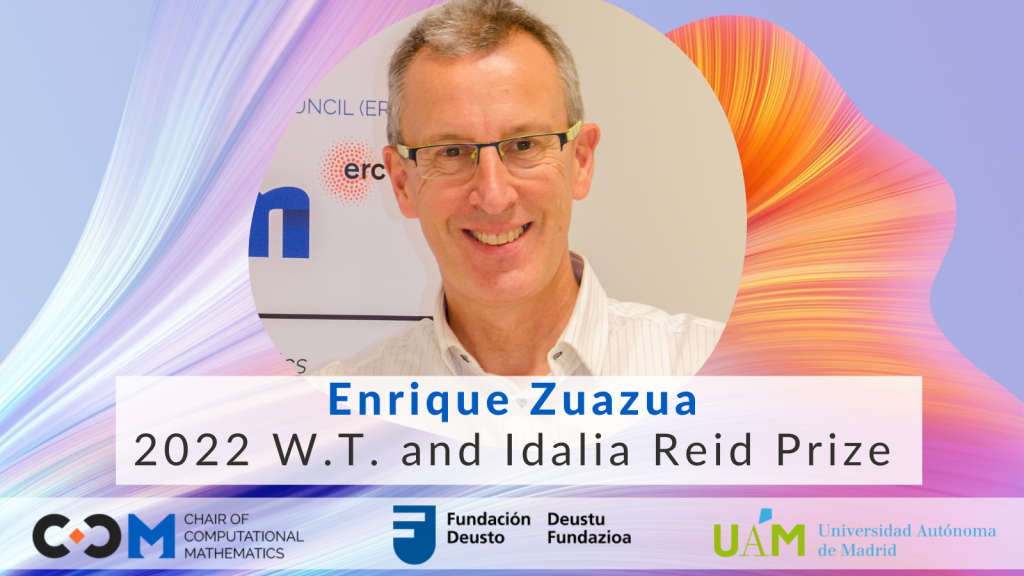 Enrique Zuazua awarded 2022 W.T. and Idalia Reid Prize