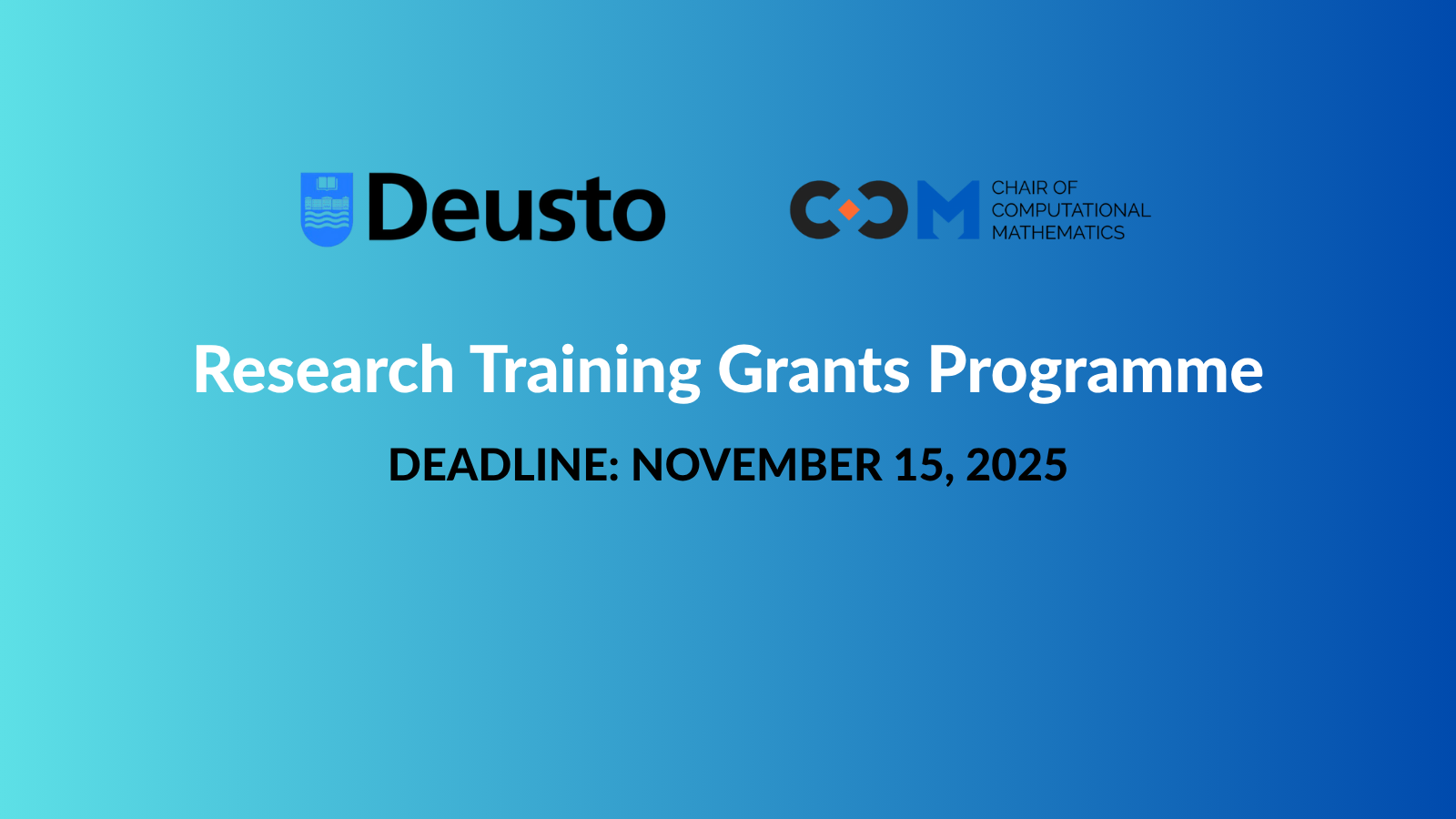 Research Training Grants Programme