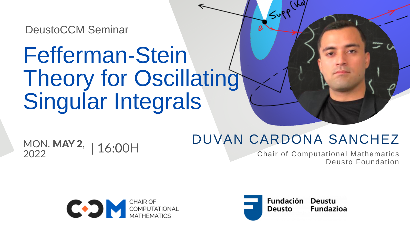 DeustoCCM Seminar: Fefferman-Stein Theory for Oscillating Singular Integrals