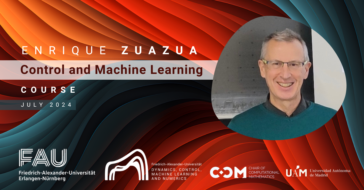 Course: Control and Machine Learning by E. Zuazua