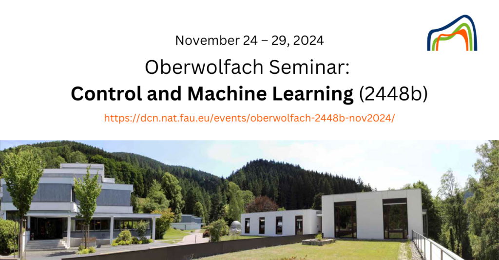 Oberwolfach Seminar: Control and Machine Learning