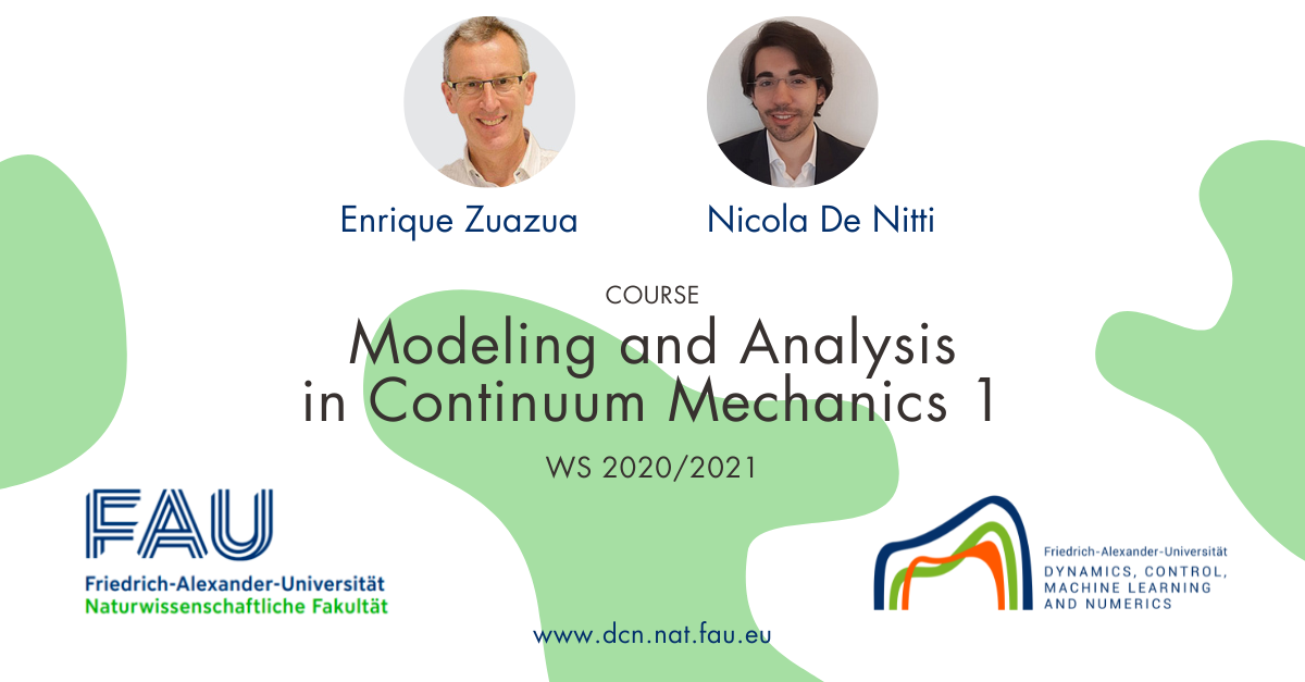 Course: Modeling and Analysis in Continuum Mechanics 1