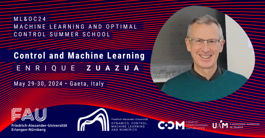 ML&OC24: Machine Learning and Optimal Control summer school