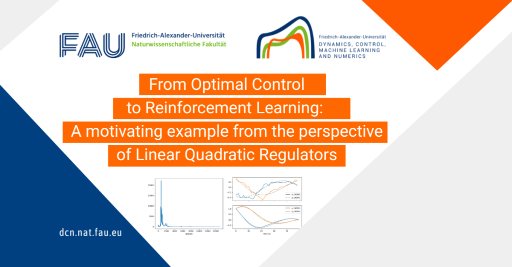 From Optimal Control to Reinforcement Learning: A Motivating Example from the Perspective of Linear Quadratic Regulators