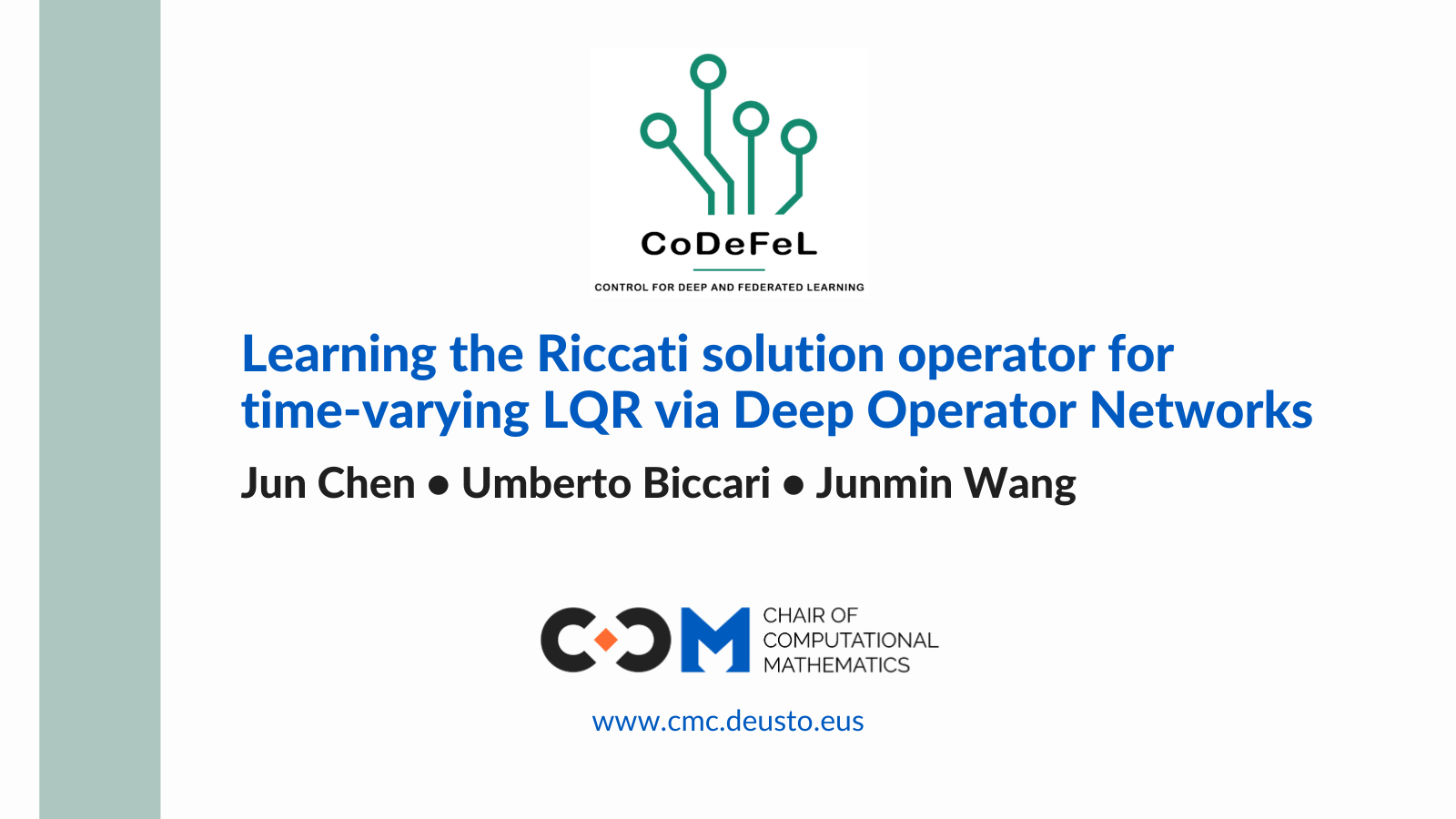Learning the Riccati solution operator for time-varying LQR via Deep Operator Networks
