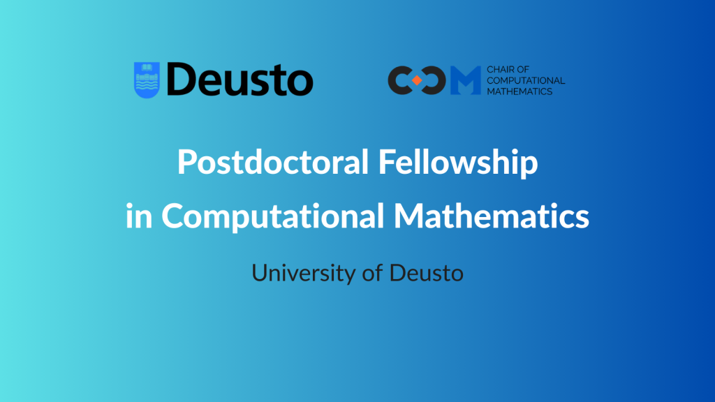Postdoctoral Fellowship in Computational Mathematics