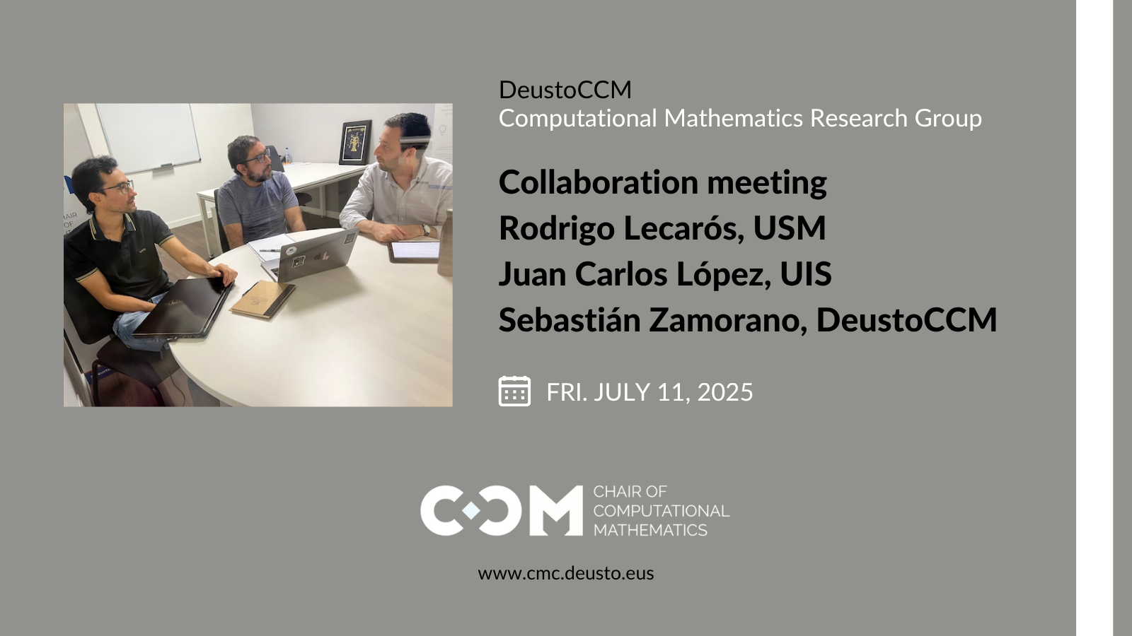 Collaboration meeting (July 11, 2025)