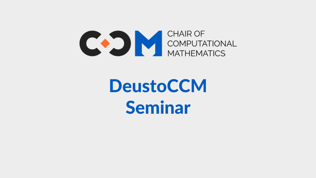 DeustoCCM double-seminar: “Optimal control of mixed local-nonlocal parabolic PDE” and “Nonlinear Feedback Control Design for Fluid Mixing”