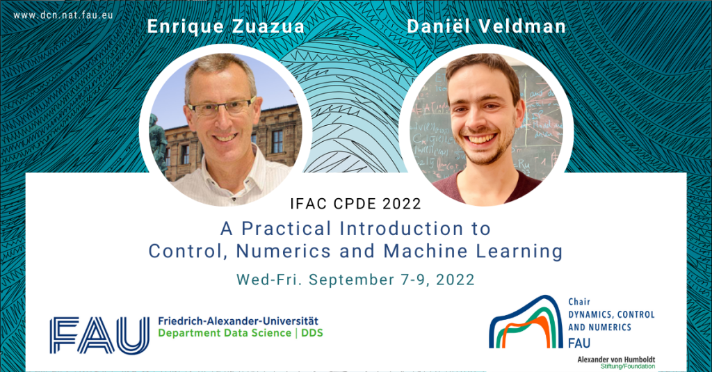 Course: A Practical Introduction to Control, Numerics, and Machine Learning