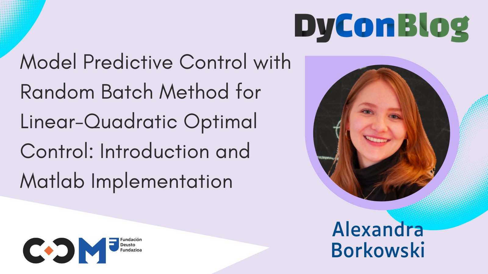 Model Predictive Control with Random Batch Method for Linear-Quadratic Optimal Control: Introduction and Matlab Implementation