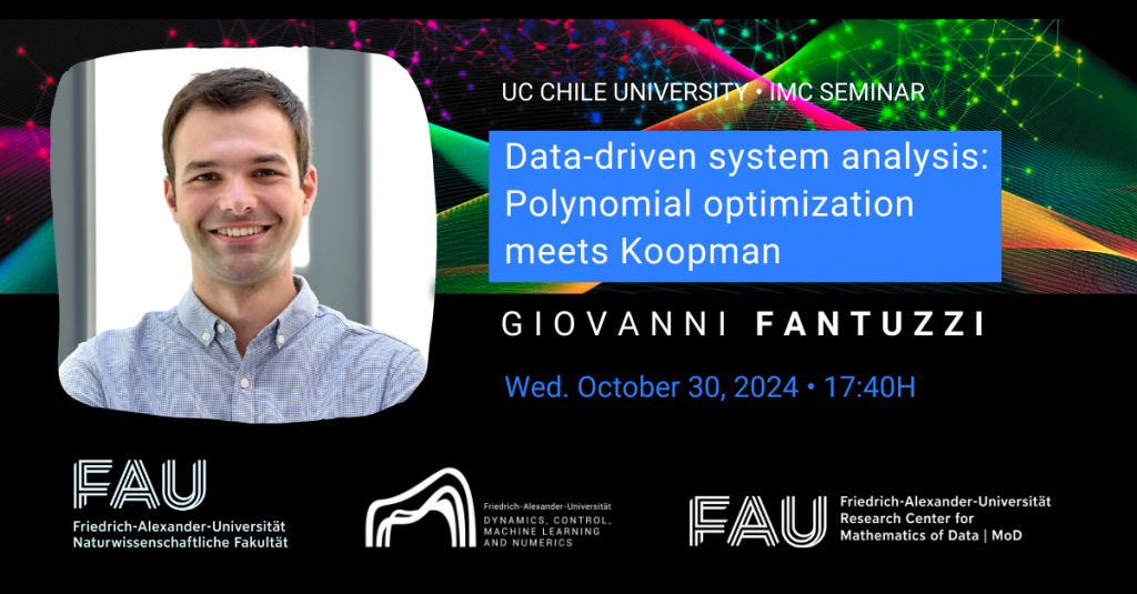 IMC Seminar: Data-driven system analysis: Polynomial optimization meets Koopman